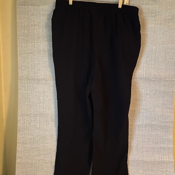 plus size petite black dress pants